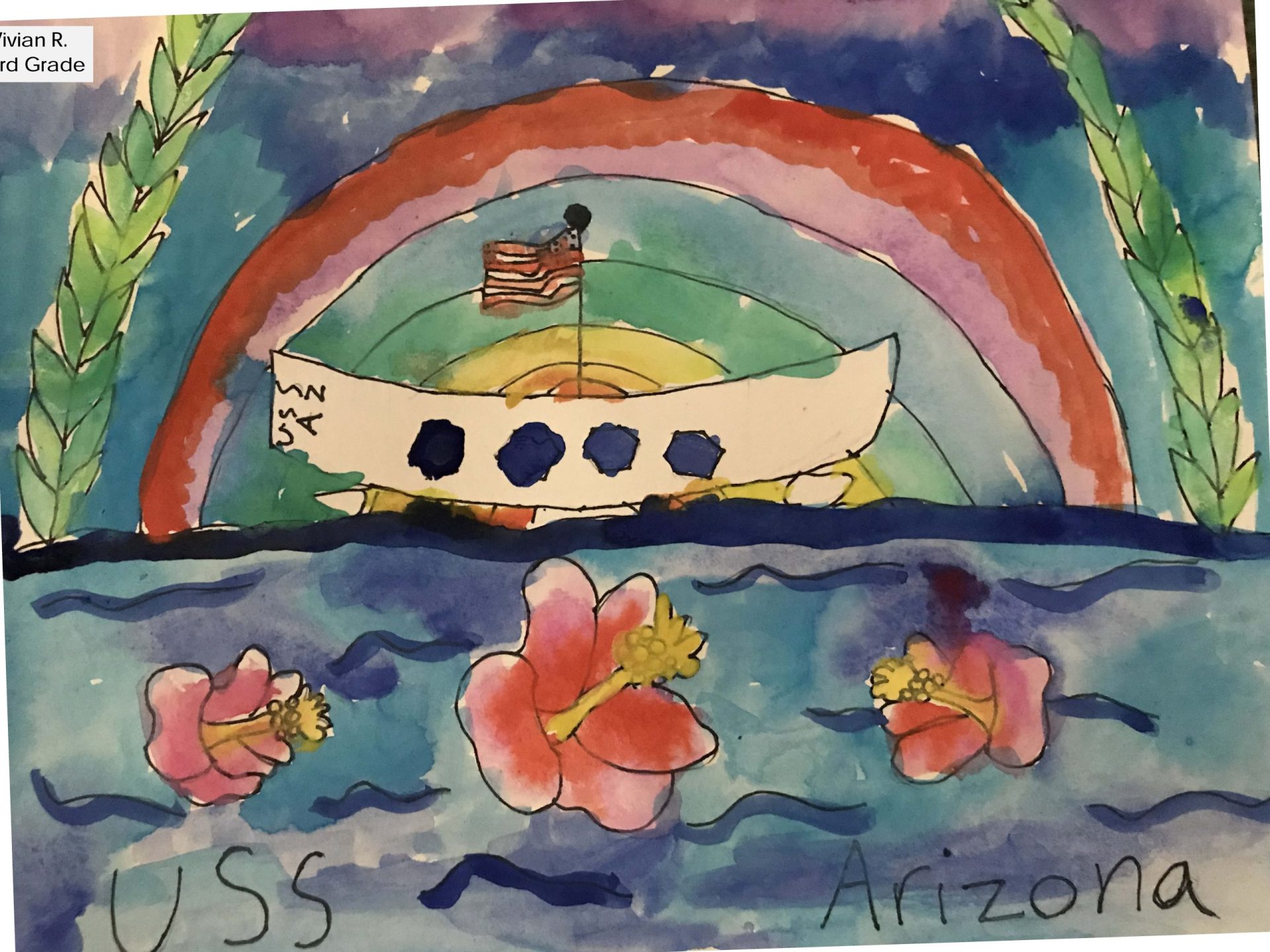Pearl Harbor Remembrance Day Youth Art Contest Winners