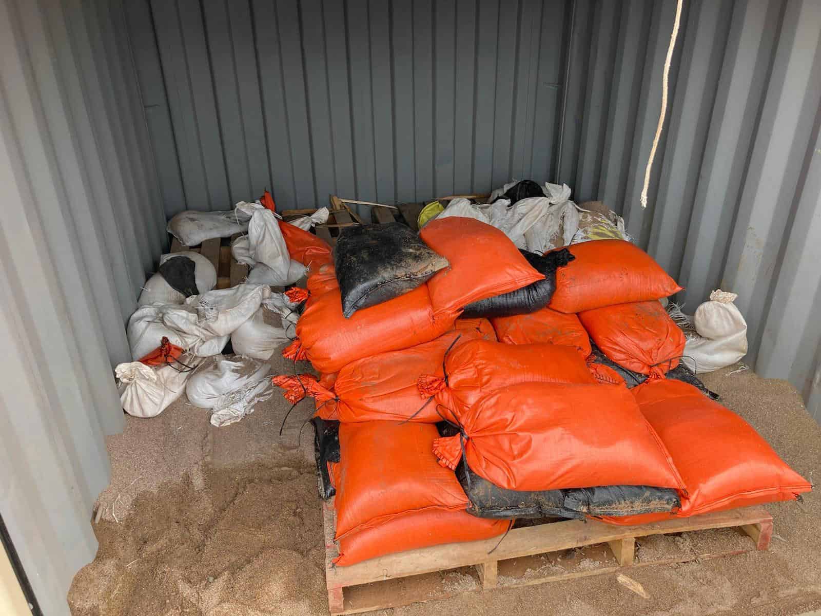 Monsoon Storms Call for Sandbags in Community