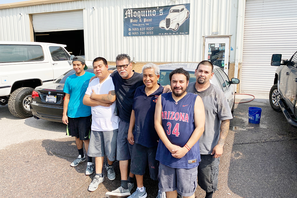 SRPMIC Member Business Owner Profile: Moquino’s Body & Paint LLC.