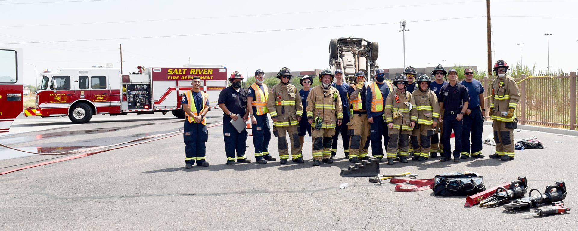 SRFD Holds Vehicle Extrication Training Event
