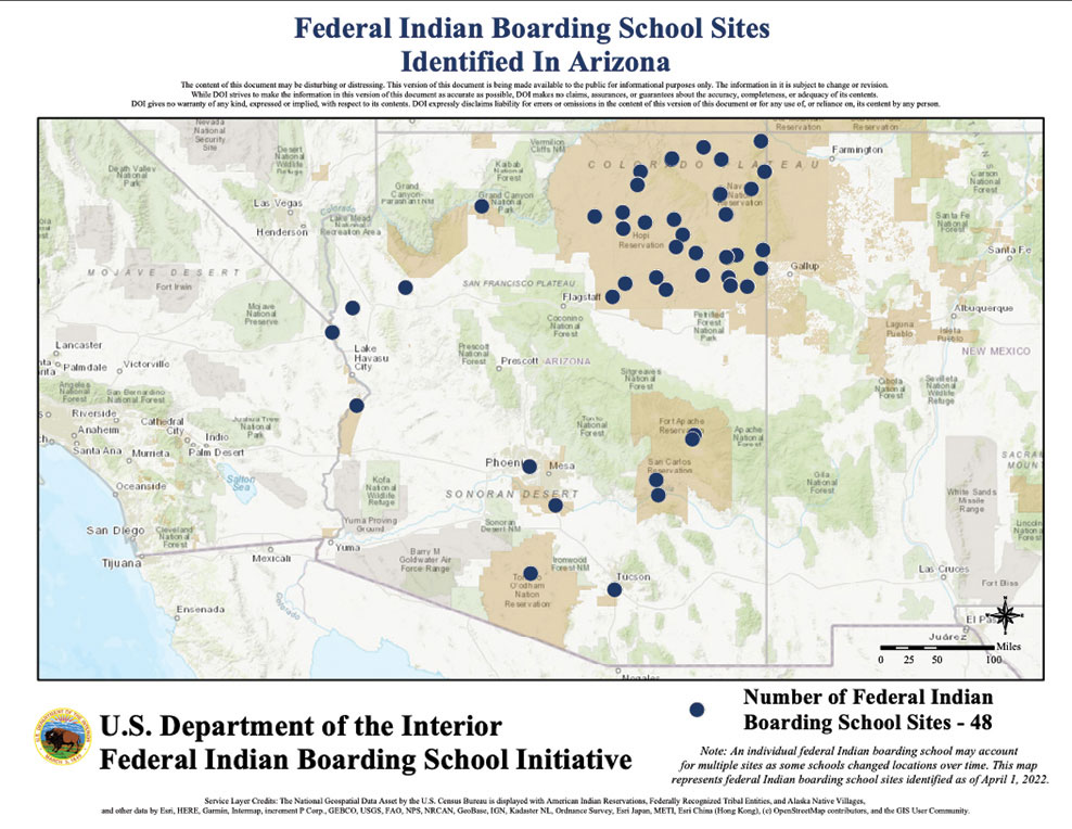 Federal Indian Boarding School Initiative Released by Interior Department