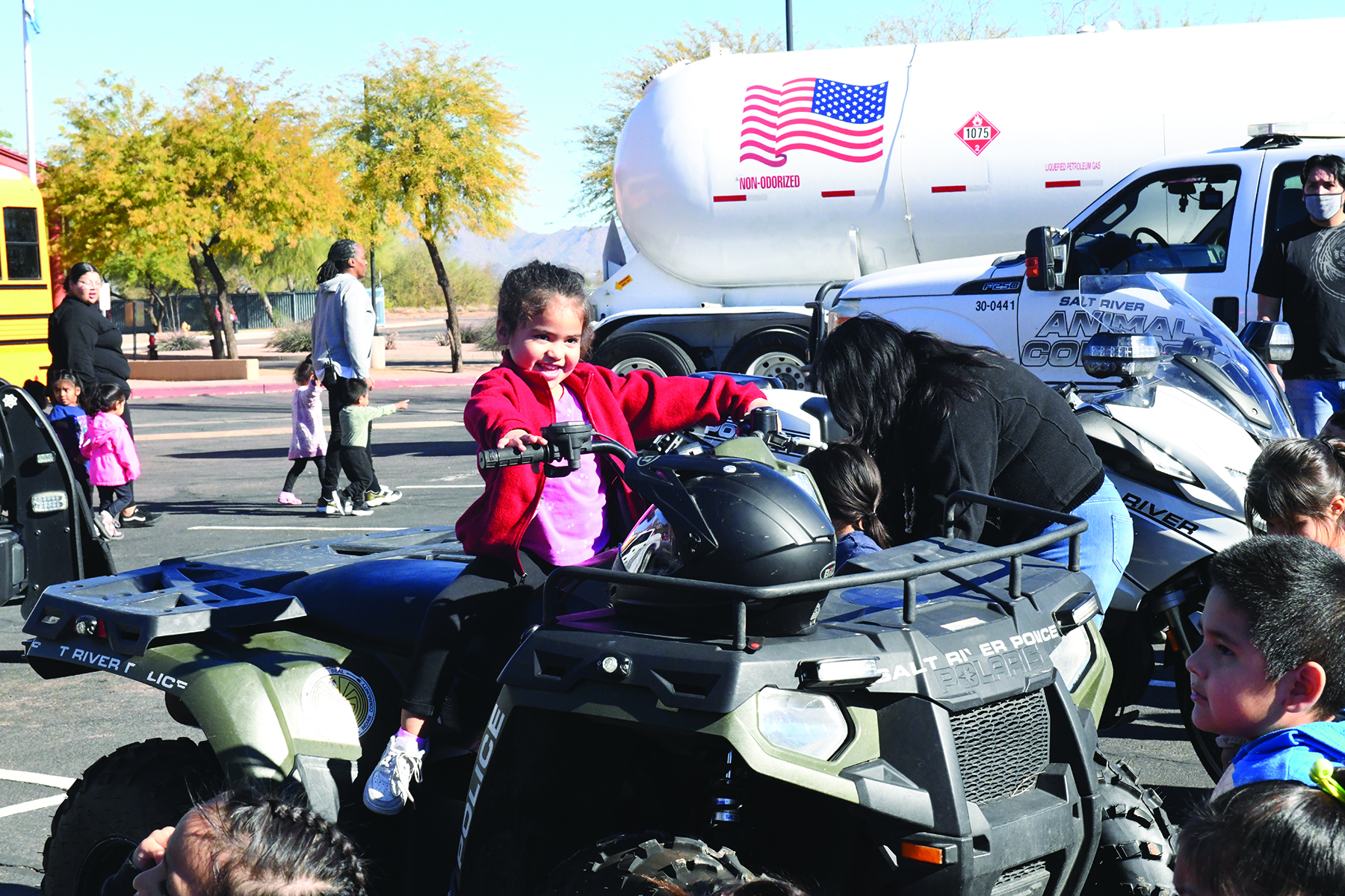 Big Wheel Day at the Early Childhood Education Center