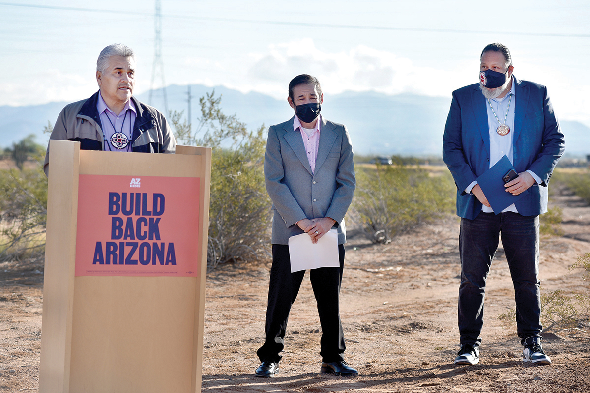 ‘Build Back Arizona’ Tour Launches in the Community: Tribal Leaders Highlight Planned Investments from Bipartisan Infrastructure Law
