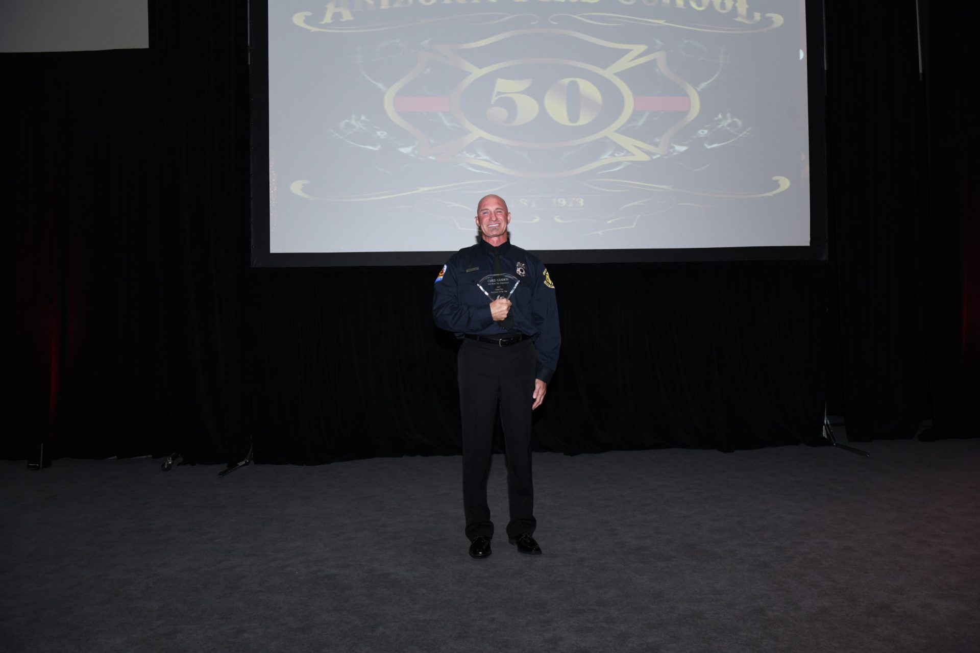 SRFD Firefighter Christopher Gannon Wins Firefighter of the Year Award