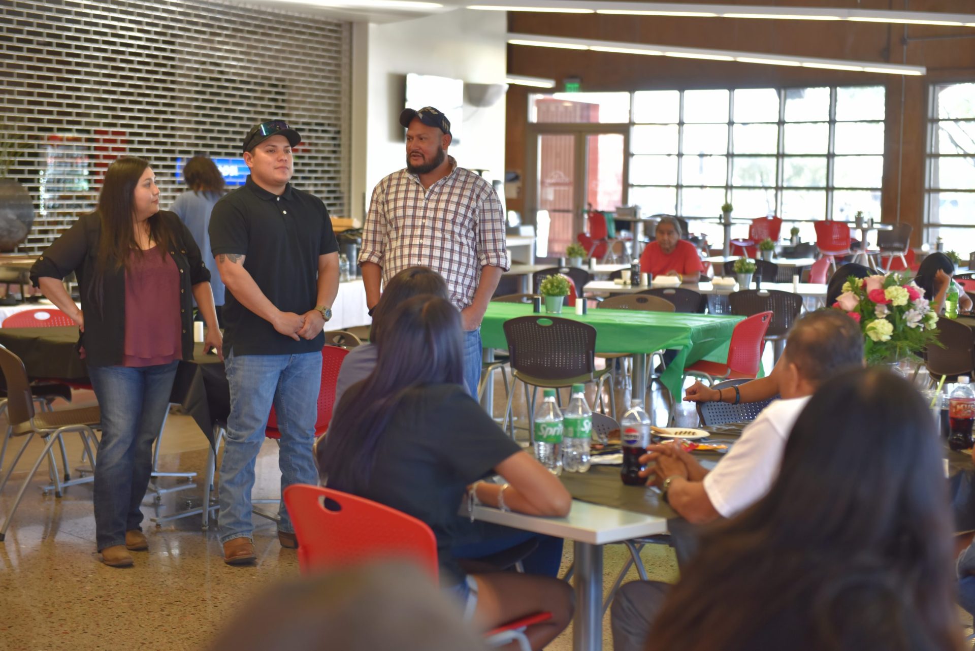 Veterans Representatives Gather to Support Community Member Enlisted in Army