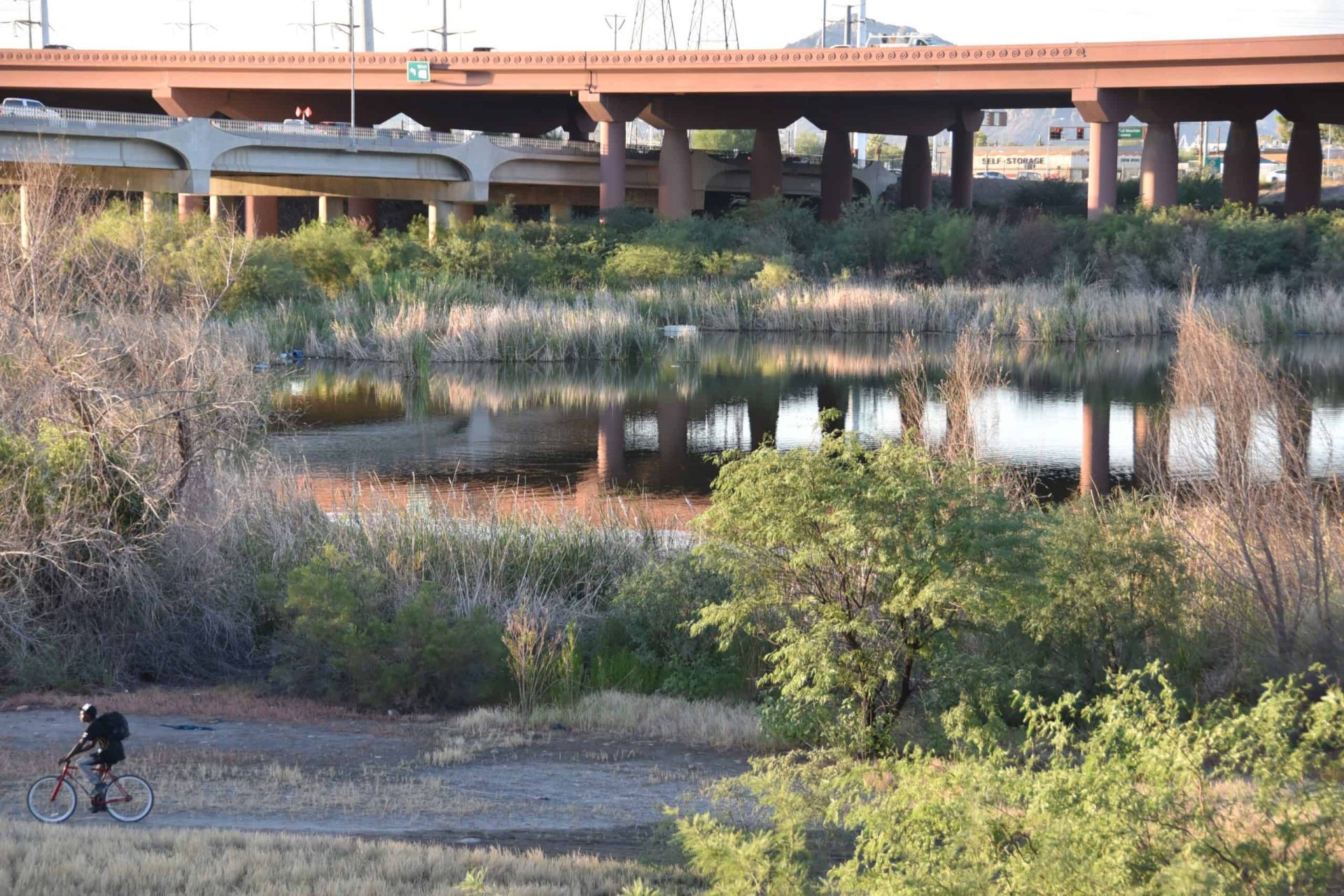 Homeless Population Along Salt River Vacated by City of Tempe