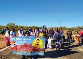 Birds Singing and Dancing By The River Wins Second Place in Tohono O’odham Wapkial Ha-Tas Parade