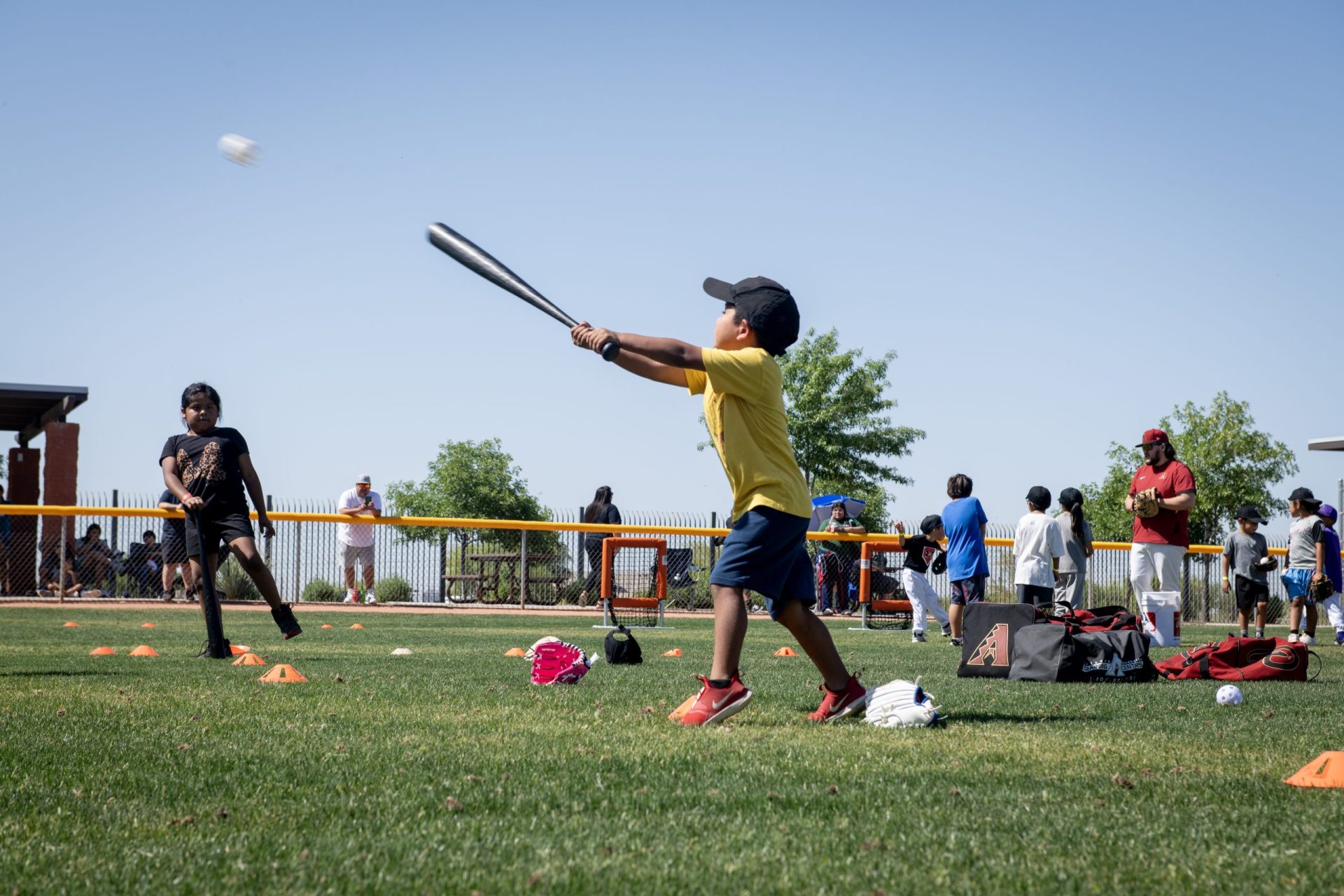 D-Backs Baseball Academy Brings Baseball Clinic to WOLF