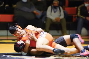 Westwood High Senior Miles King Completes Wrestling Season