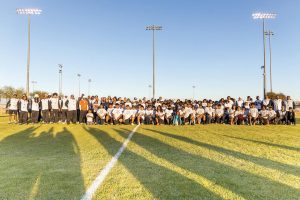 Youth Take to the Field to Learn Football