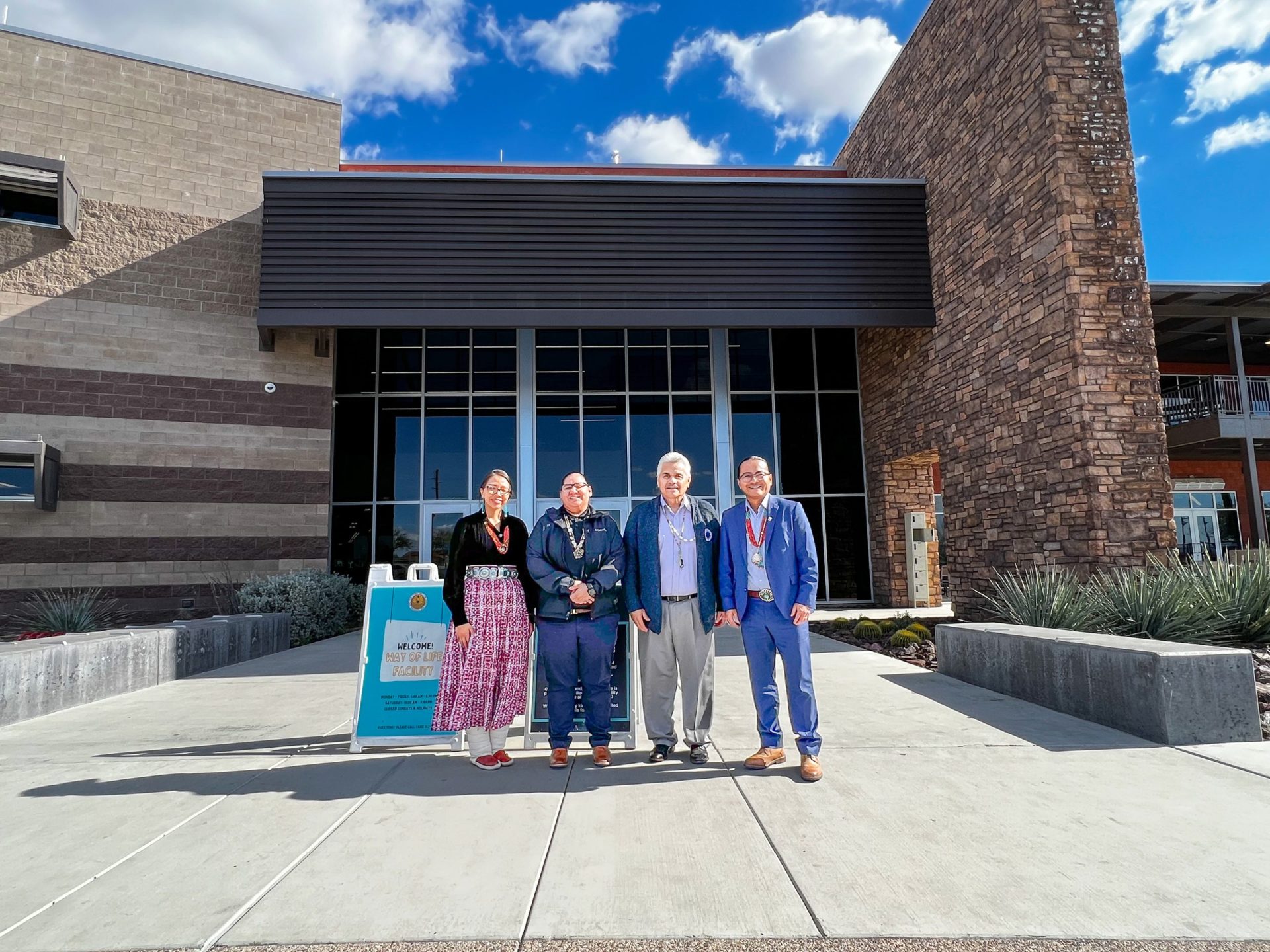 Navajo Nation Delegation Visits SRPMIC