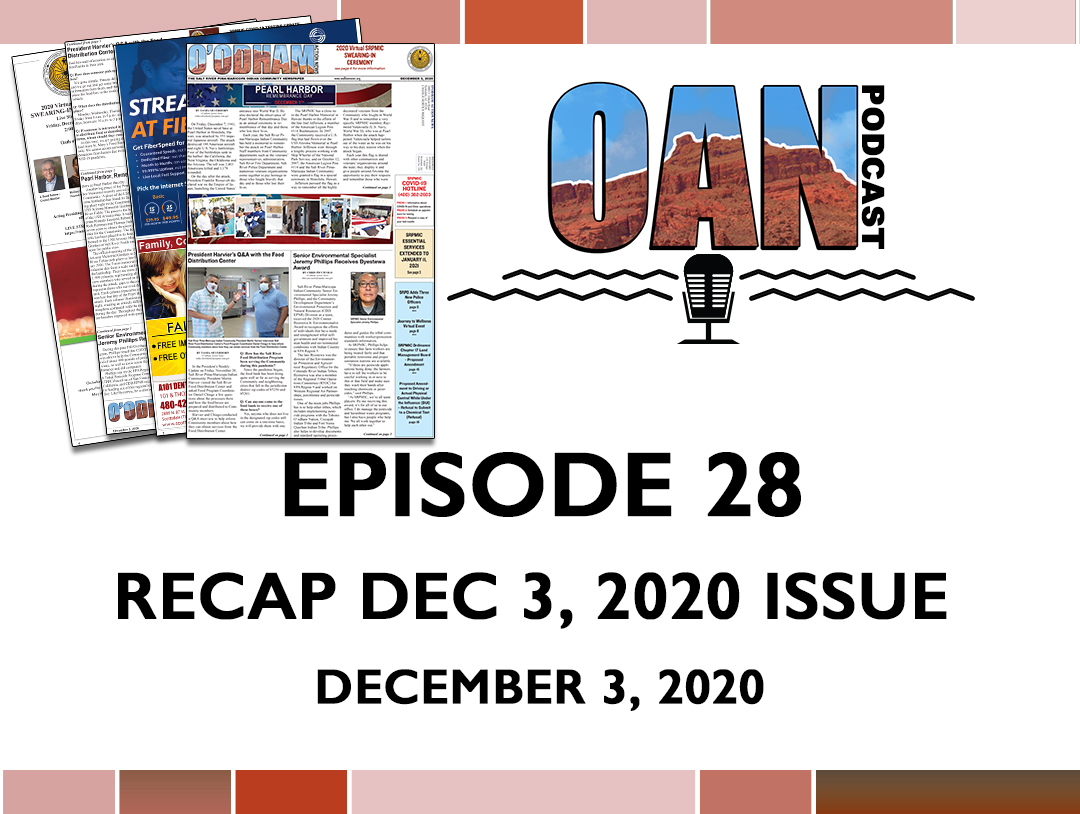 OAN Podcast Episode 28 – Dec. 3 Recap