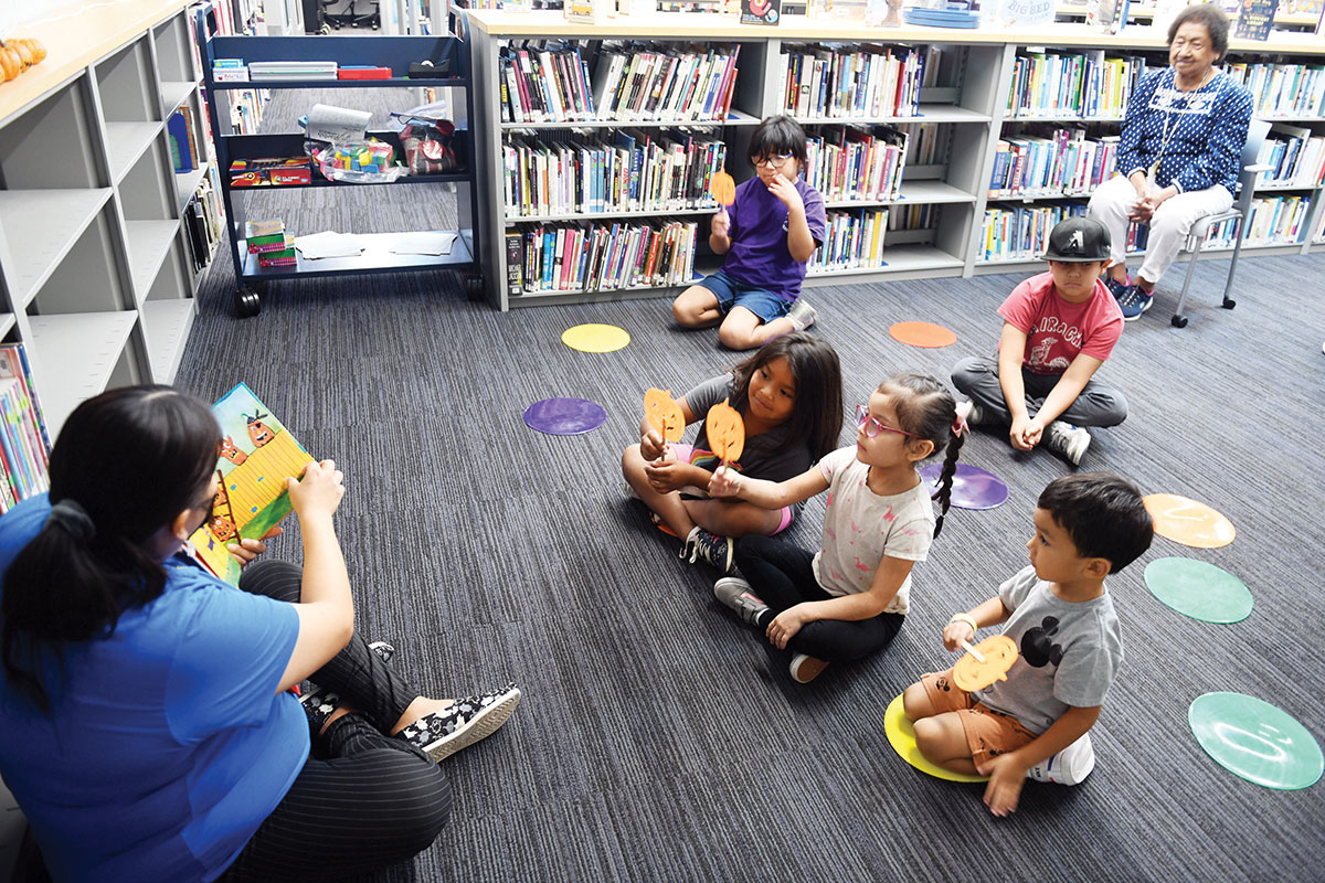 Pumpkin Story Time at the Salt River Library