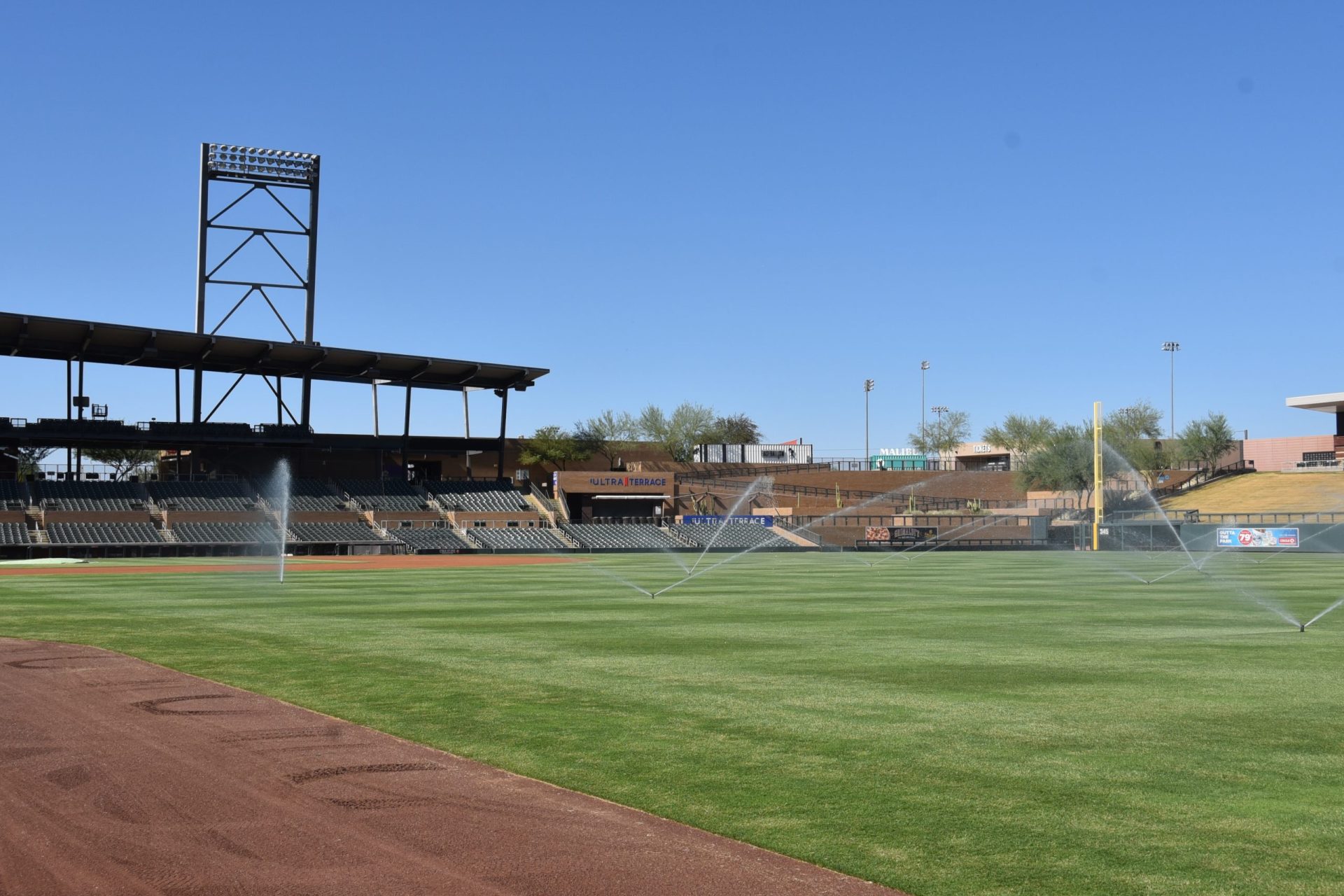 Salt River Fields Grounds Crew Maintains the Facility Year-Round