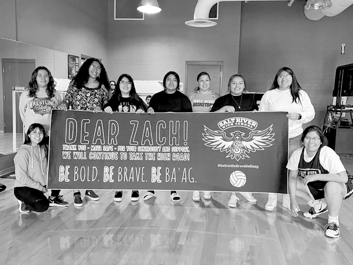 Actor Zach Galifianakis Donates to SRHS Girls Volleyball Team