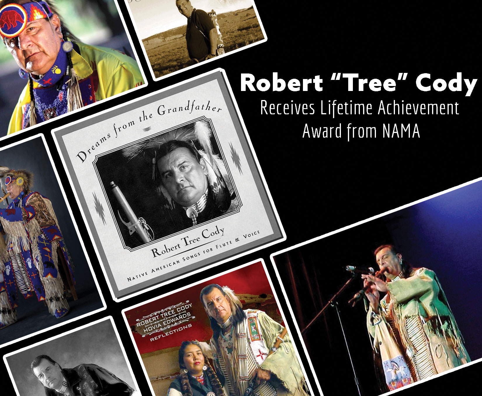 Robert Tree Cody Receives Lifetime Achievement Award from NAMA