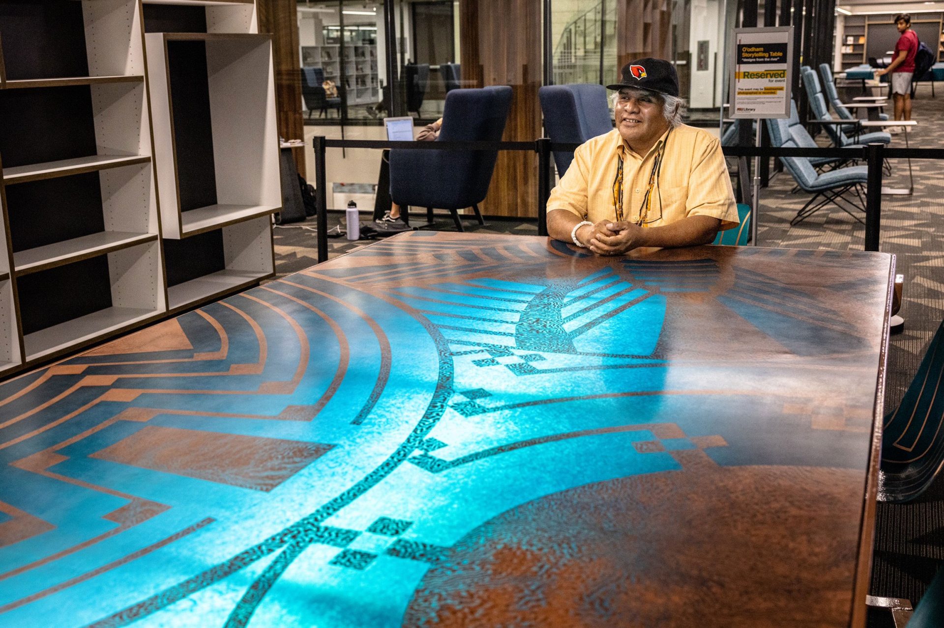 Jeffrey Fulwilder Helps Create O’odham Storytelling Table at Hayden Library