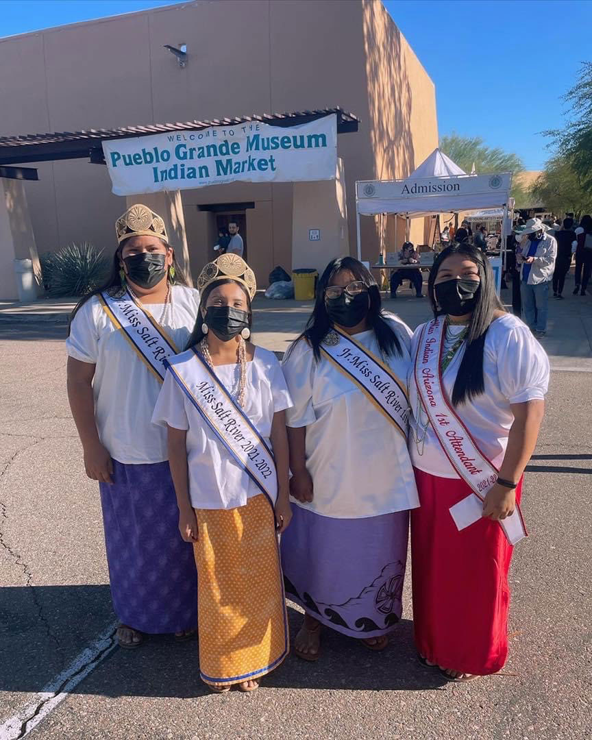 Salt River Royalty Visits Pueblo Grande Museum Indian Market