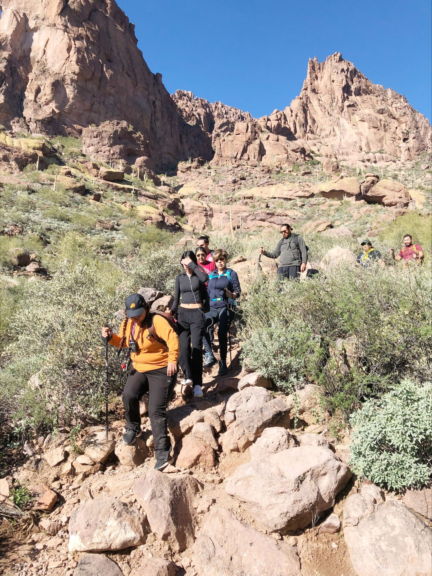 Community Recreation Services Adult Hiking Club Takes on Wave Cave