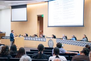 U.S. Rep. Ruben Gallego Speaks at SRPMIC Council Meeting